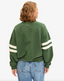Clare V. Oversized Varsity Sweatshirt- Forest