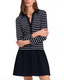 Sinead Mini Dress - Black Stripe