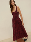 Adeline Midi Dress - Dancing Floral