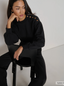Sara Sweatshirt - Jet Black
