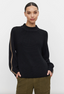 Teagan Pullover Sweater- Black/Camel [Final Sale]