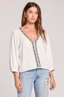 Bardot Top - Ecrue