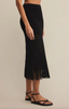 Flynn Midi Skirt - Black