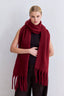 The Reykjavik Scarf -Burgundy