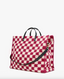 Summer Simple Tote - Plummy/Cream Crochet Checker