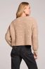 Charmer Heart Sweater - Mocha