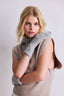 The Alpaca Mittens - Blizzard Grey
