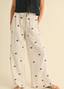 Meadow Embroidered Linen Pants