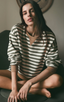 Low Key Stripe Sweatshirt - Monstera