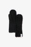 Mohair Mittens - Black