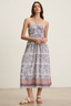 Odette Dress - Cream Floral