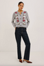 Millie Cardigan - Grey Flora