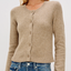 Matilda Cardigan - Heather Oat