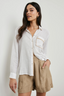Charli Top - White Blanket Stitch