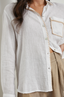 Charli Top - White Blanket Stitch