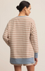 Layer Up Stripe Sweatshirt - Evening Sand