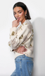 Skylar cozy Floral Cardigan