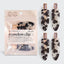 Creaseless Clips 4pc Set - Black Terrazzo