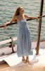 Nadine Striped Midi Dress - Boathouse