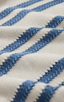 Prado Stripe Sweater Top - Lake Blue