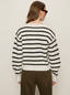 Must Have Cardi - Chalk/Black Stripe