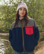 The Print Plush Mix Terrain Full Zip