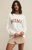 Mama Relaxed Sweatshirt - White