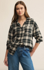 River Plaid Button Up - Garland Green