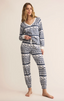 Twilight Fair Isle Jogger - Vanilla Ice