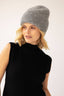 The Alpaca Beanie - Blizzard Grey