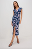 Auren Dress - Midnight Peony
