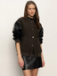Varsity Jacket - Midnight Olive