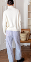 Family Cargo Pants - Indigo Stripe
