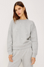 Ramona Sweatshirt - Heather Grey Embroidery