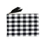 Signature Pouch, Large Gingham