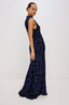 Cosmos Dress - Navy Tossed Roses