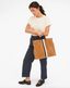 Greta Simple Tote - Camel