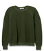 Ziggy Reverse Fleece - Fern Green