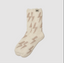 Cozy Bolt Socks - Sand/Cream