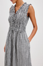 Adine Dress- Ash Seersucker