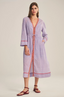 Violet Caftan Dress