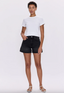 Saige High Rise A-Line Short - Glamour