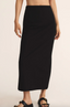 Gail Midi Skirt - Black