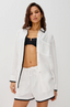 Idania Blanket Stitch Top - White