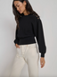 Sara Sweatshirt - Jet Black