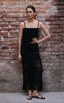 Flynn Midi Skirt - Black