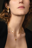 Mirage Coin Necklace - Yellow Gold