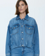 Bibi Blouson Trucker Jacket- Heartfelt