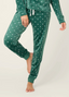 Let's Get Toasty Jogger Pants - Green Dot
