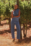 Farah Barrel Pant-Indigo